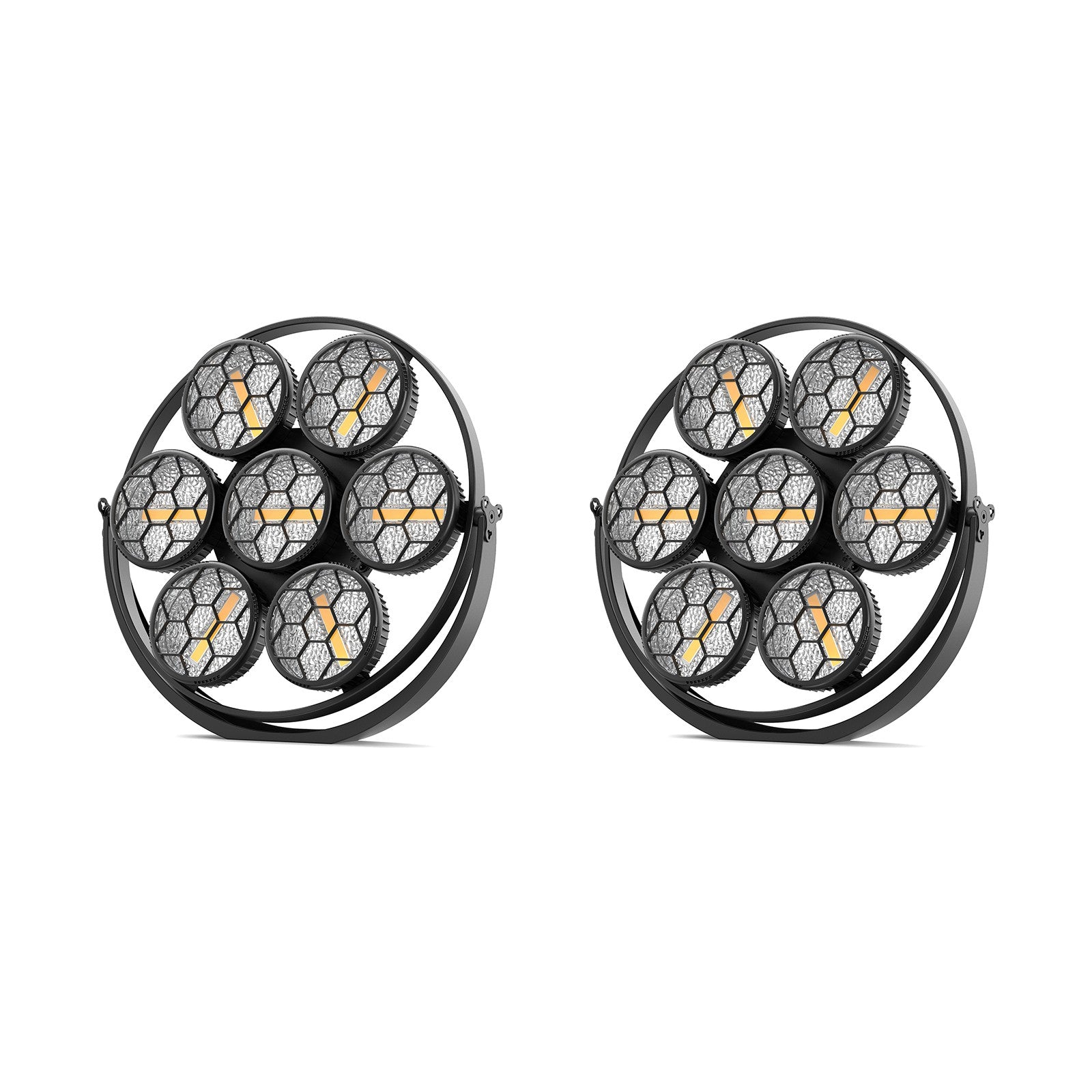 2PCS Stage Retro Lights 350W LED Linear Vintage Light COB Par Lights DMX Effect Lighting Projector for Concert Theater Live Show