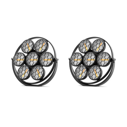 2PCS Stage Retro Lights 350W LED Linear Vintage Light COB Par Lights DMX Effect Lighting Projector for Concert Theater Live Show