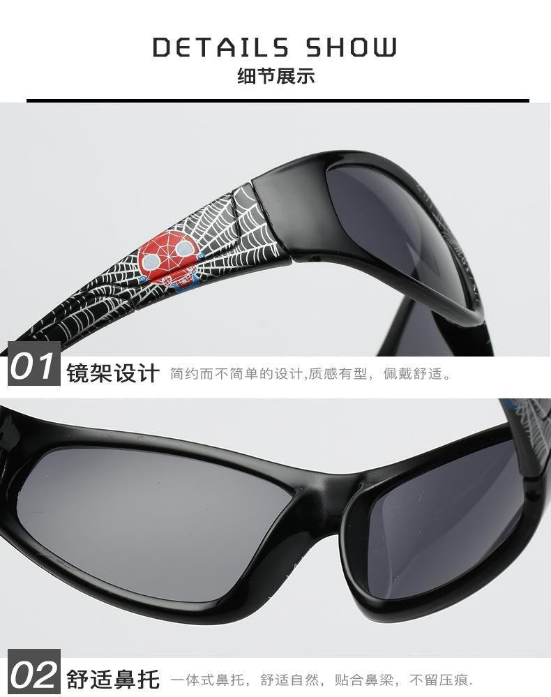 Spiderman Sunglasses Plastic Toys Children'S Marvel Avengers Figure Spider-Man Cartoon Fashion Sunglasses Kids Cute Goggle Gifts