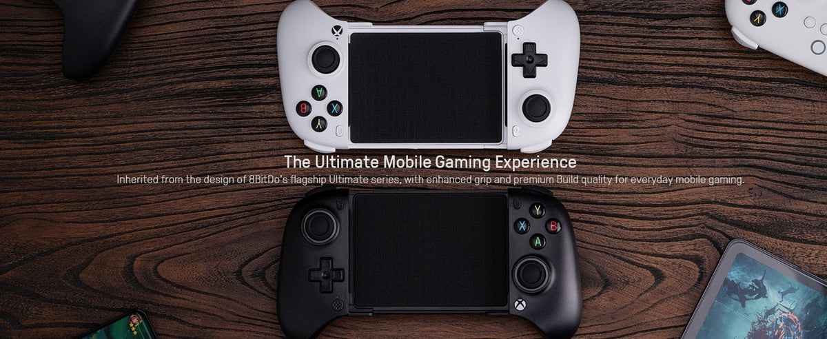 8Bitdo Ultimate Wireless Mobile Gaming Controller (Xbox)?Gamepad with Hall Effect Triggers and Joysticks for Android