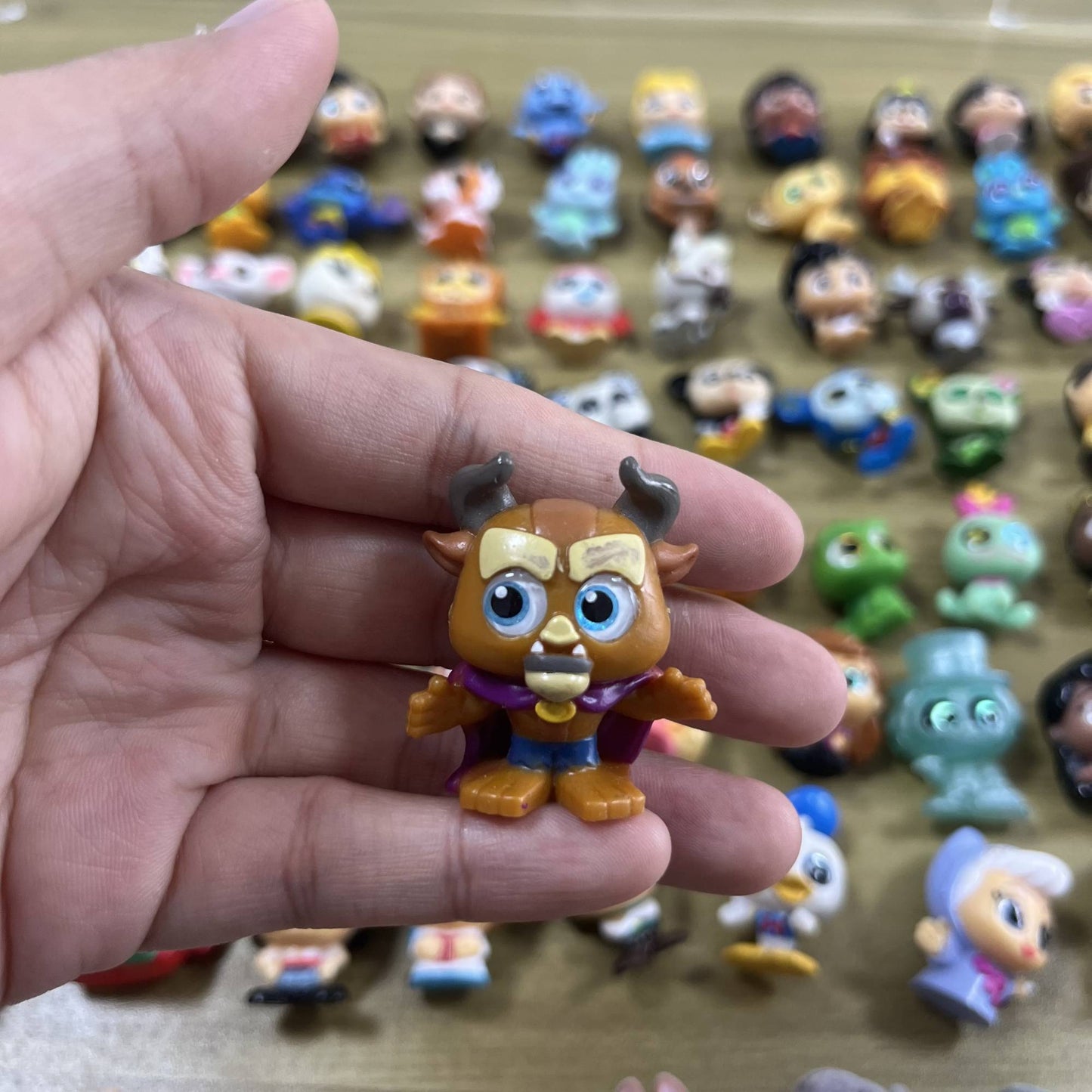 Anime Disney Doorables Kawaii Boneca Olhos Grandes Mickey Buzz Lightyear Bonecos de Ação Modelo Brinquedo Colecionável Desenho Animado Presentes Infantis
