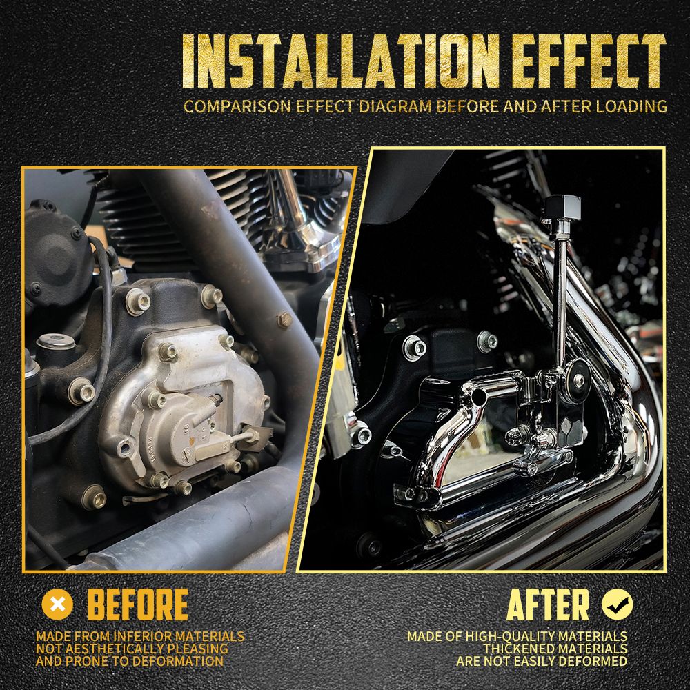 Embreagem de marcha à ré que economiza mão de obra para motocicleta, refit da embreagem de velocidade traseira para Harley Touring Street Glide FLH 08-23 Softail Breakout