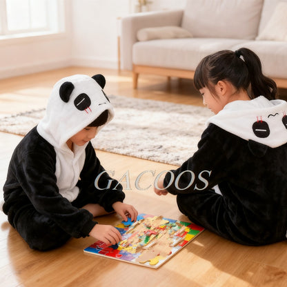 Kigurumi Capybara Onesies Adults Kids Sleepwear Women Men Flannel Cartoon Animal Pajamas Chidlren Halloween Performance Jumpsuit