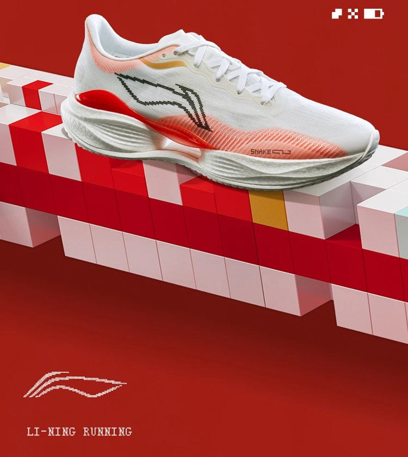 Li-Ning Men SUPER LIGHT 22 Light Running Shoes TEMPO BOUNSE Cushion BOOM FIBER LiNing Wearable Anti-Slip Sneakers ARBV001