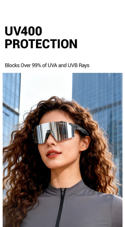 SCVCN Outdoor Photochromic Sunglasses Sports Bike Cycling Glasses Man MTB Climbing Glasses Eyewear Women Driving Bicycle Goggles