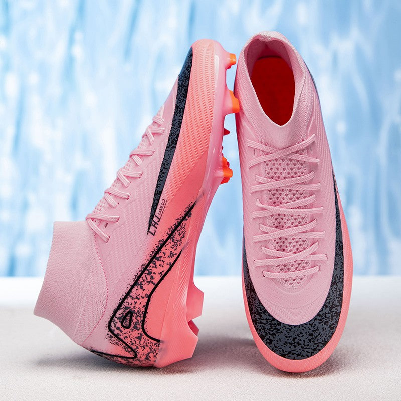 New Men's Football Boots Non-Slip Soccer Shoes Cleats Wholesale Training FG Top Quality Sneakers Drop Shipping Unisex Adult