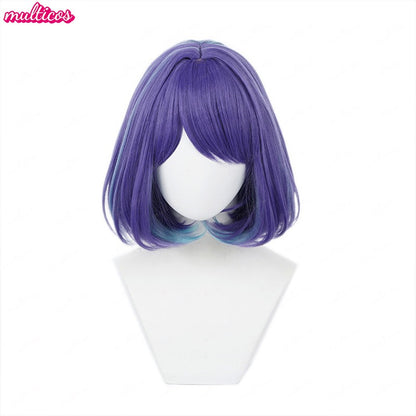 Peruca de Cosplay Oshi no Ko Hoshino Ai Hoshino Ruby Hoshino Akuamarin Arima Kana Peruca de Cosplay Cabelo Resistente ao Calor Perucas de Anime + Touca de Peruca