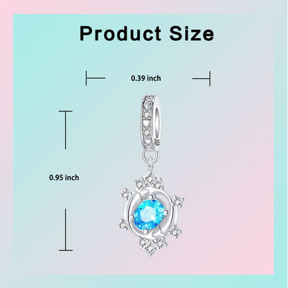 925 Sterling Silver Star Zodiac Signs 12 Constellation Pendant Fit Original Bracelet Making for Woman Jewelry Fashion Pendant