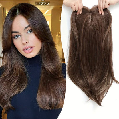 Aplique Sintético Com Franja para o Dia a Dia Prendedor de Cabelo Extensão de Cabelo Acessórios de Cabelo
