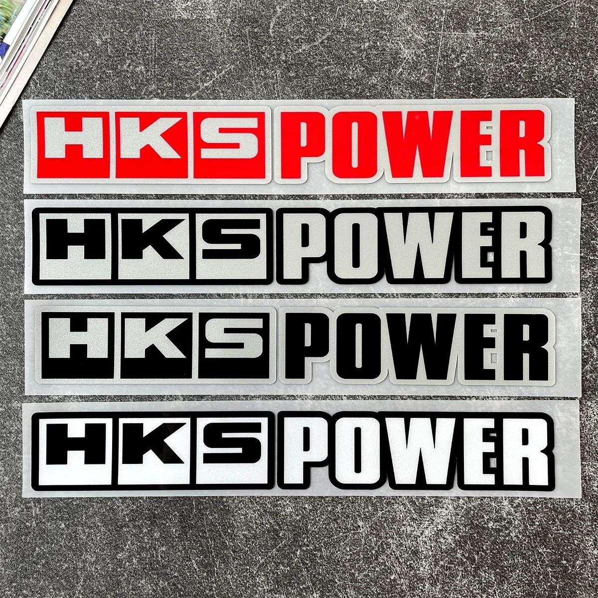 Para Adesivo HKS JDM Decalques de Corrida Moto Scooter Janela Automotiva Para-choque Decoração de Carro Acessórios Modificados ADVAN