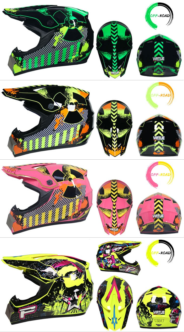 Capacete de motocicleta infantil, capacete off-road, bicicleta downhill AM DH, capacete cross, capacete motocross, casco