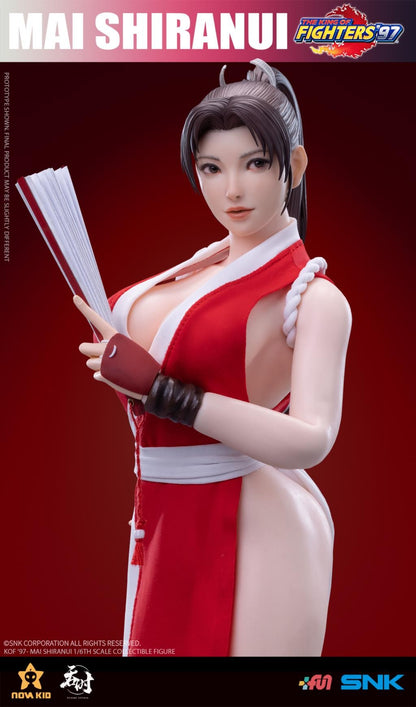 [EM ESTOQUE] Autorização SNK Rei dos Lutadores 97 Mai Shiranui TS-XZZ-002 Boneco de Ação de Brinquedo Com Caixa