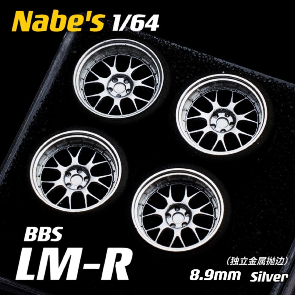1/64 Chika  Wheels with Rubber Tires Model Car Modified Parts BBS RS  JDM VIP For Hotwheels Tomica MiniGT ?Supplied with axle?