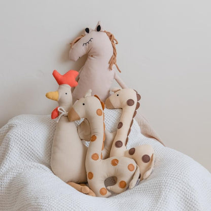 Instagram Baby Giraffe Doll Canvas Toy Doll Children's Baby Comfort Doll Comfort Pillow PP Cotton