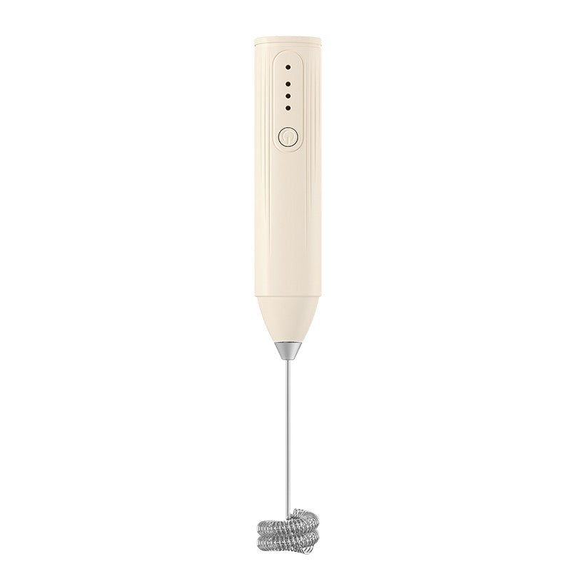 Espumador de leite portátil, batedor de ovos elétrico, máquina de café portátil, liquidificador USB ajustável de 3 velocidades, batedeira de alimentos de cozinha