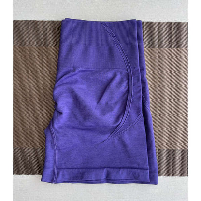 TKITK Seamless Tight shorts Gym shorts Womens Workout Yoga shorts  Soft High Waist Outfits Fitness Sports Wear