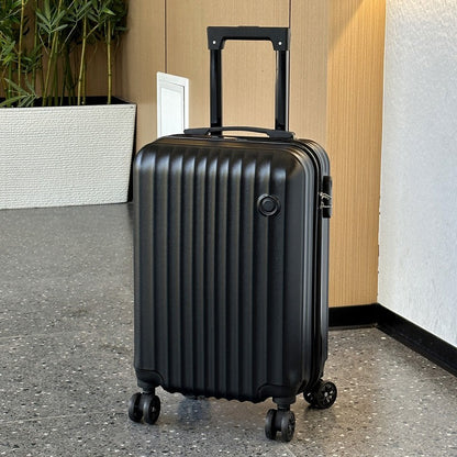 Mala Nova de 20 Polegadas, Bagagem de Mão (Carry-On), Material Rígido (Hard Shell) de PC Espessado, Resistência à Compressão de Alta Força, Adequado para Homens e Mulheres