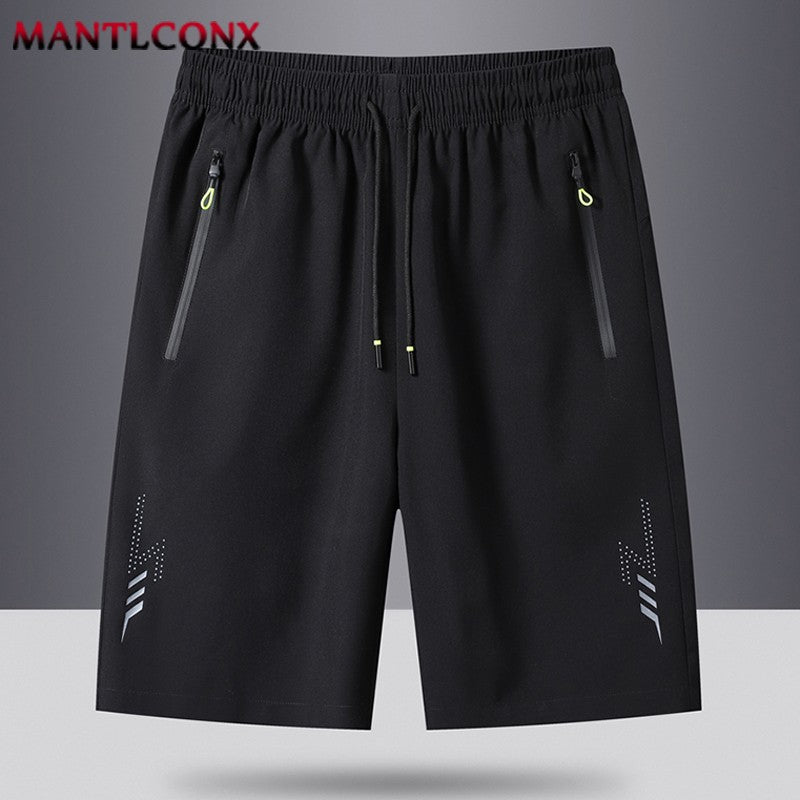 Summer Thin Jogging Men's Shorts Quick Dry Shorts Men's Gym Fitness Sports Short Pants Man Loose Breathable Board Shorts Male