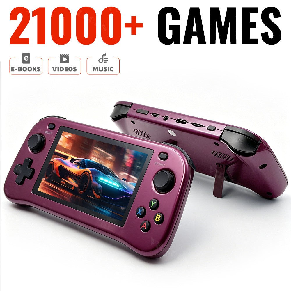 SF3100 Retro Handheld Game Console 4.5" IPS FHD Screen Portable Game Player Built-in 21000+Free Games for PS1 MAME Emulators