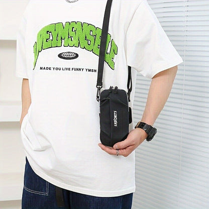 1pc Lightweight Multi-functional Satchel Bag for Men Women, Sport Running Bag for Coins Keys Cards Phone