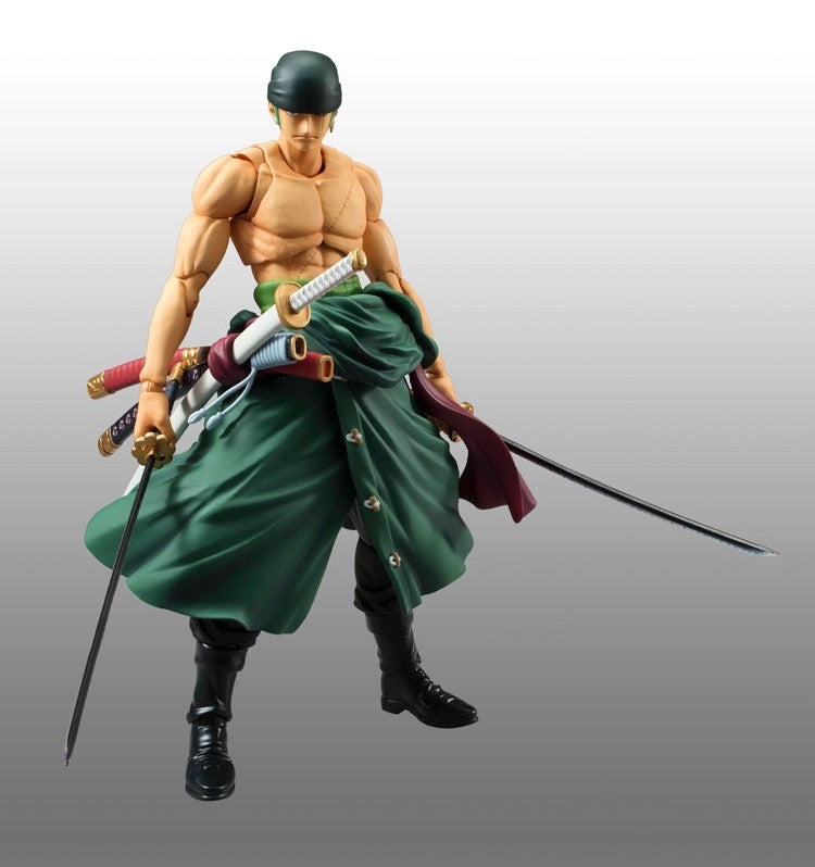 Anime One Piece 18cm BJD Roronoa Zoro Articulado PVC Action Figure Brinquedos Colecionáveis