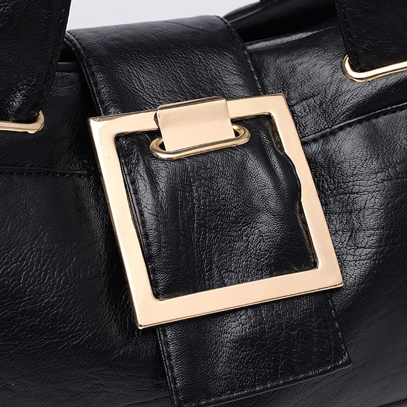 Women Multi-layers Top-handle Bag Quality Leather Handbags Purses Female Luxury Designer Large Capacity Boston Ladies Sac A Main