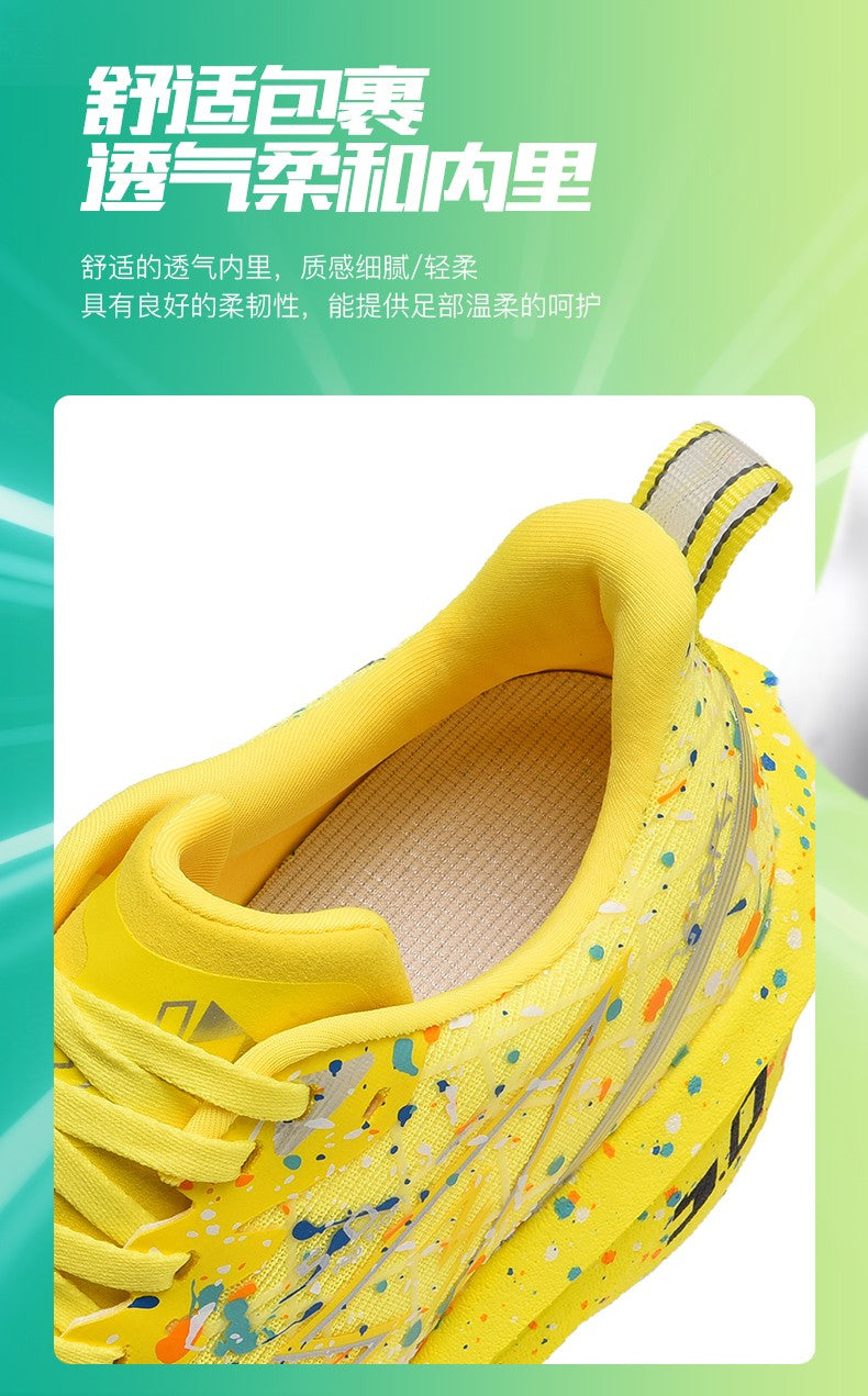 Air Cushion Carbon Plate Running Shoes Jogging Marathon Men Sports Breathable Lightweight Comfortable Nonskid Casual Sneakers