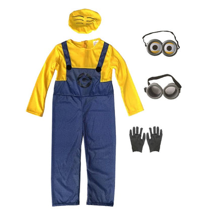 Anime Movie Character Jumpsuit Dress Cosplay Costume Kids Children Men Women Halloween Costume ?