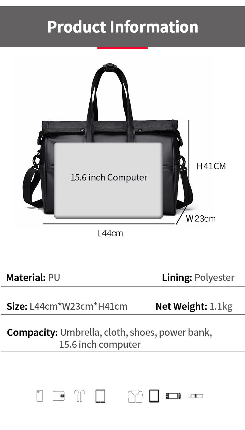 Travel Gym Bag Oxford Dry Wet Separate Bag 15.6 inch Computer Sports Backpack Waterproof Fitness Swim Boxing Basketball Football