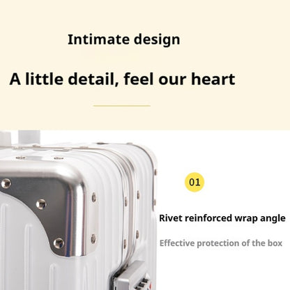 2025 New Large-capacity Suitcase 20/22/24/26/28-inch Cart Box Travel Boarding Case Portable Trolley Suitcase Roller Suitcase