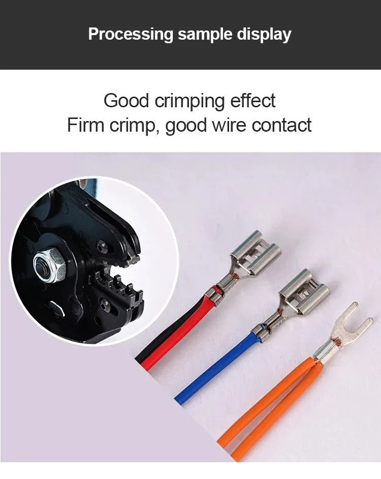 Electric Cold Press Terminal Machine Scattered Terminal Crimping Machine Tubular Insulation Terminal with Exchangeable Die Sets