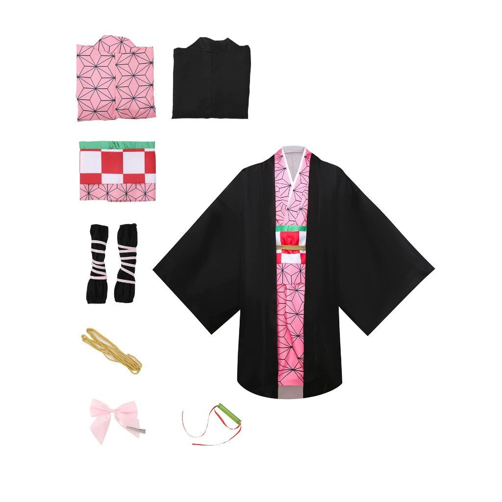 Big size Adult Costume Suit Giyu Tomioka Tomioka Kamado Tanjiro Kamado Nezuko Agatsuma Zenitsu Hashibira Inosuke Shinobu Kocho O