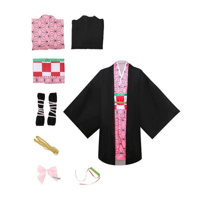Big size Adult Costume Suit Giyu Tomioka Tomioka Kamado Tanjiro Kamado Nezuko Agatsuma Zenitsu Hashibira Inosuke Shinobu Kocho O