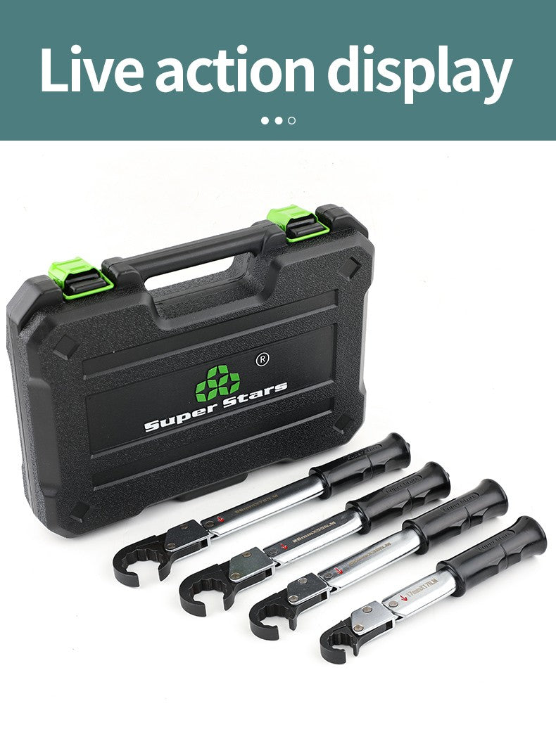 Chave Torquimétrica Super Star Ratchet ST-02L Conjunto de Ferramentas Chave de Boca de Alta Precisão Ferramenta de Reparo de Ar Condicionado de Vela de Ignição