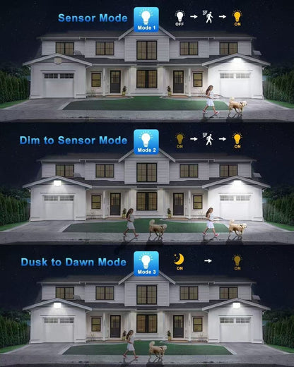 Led Outdoor Light  Sensor Light Solar Lights Outdoor Waterproof External Solar Lamp Christmas Bulb Lighting Motion Spotlight Wal