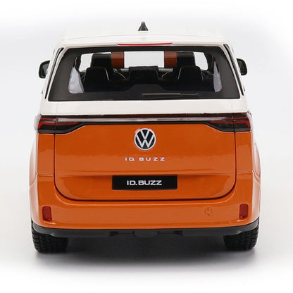 Maisto 1:24 Volkswagen ID.Buzz 2023 Modelo de carro de precisão fundido altamente detalhado Presente de coleção de modelo