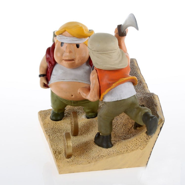 Clássico Jogo de Fliperama Japonês Metal Slug Hostage Wendigo Criativo Modelo de Múmia Gorda Boneco Brinquedos Sem Caixa de Varejo