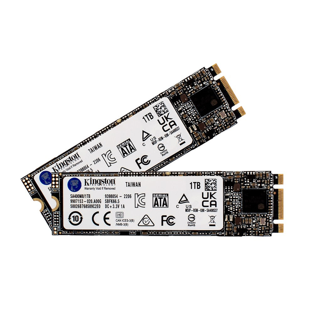 SSD M.2 2280 A400-NGFF Kingston Unidade de Estado Sólido Interna 120GB 240GB 480GB 1TB 2TB Alto Desempenho para Notebook e Desktop