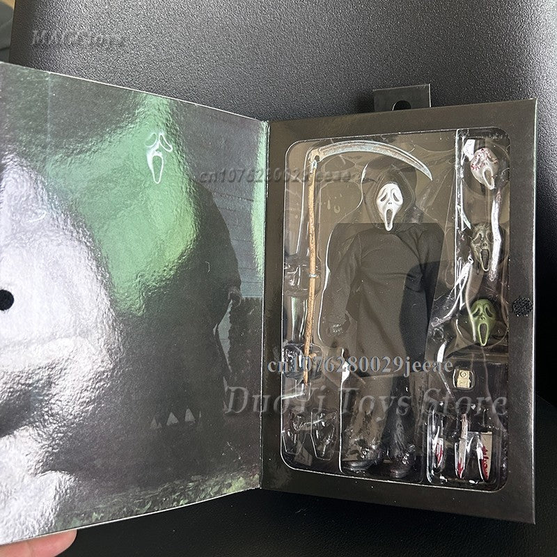 18CM NECA Scream PVC Action Figure Horror Face Figurine Toy Exclusive Collectible Model Gifts