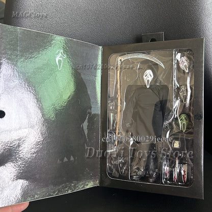 18CM NECA Scream PVC Action Figure Horror Face Figurine Toy Exclusive Collectible Model Gifts