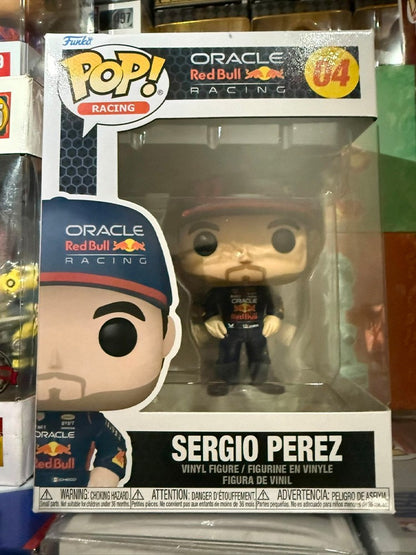 Red Bull Racing Team Ação de Corrida Funko Pop Max Verstappen Ornamento Senna Modelo Brinquedos Perez Decoração Coleção Boneca Presentes