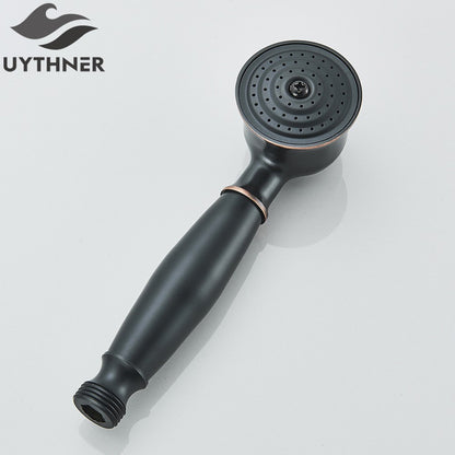 Ducha Chuveiro Banheiro Vintage Cerâmica Latão Montado Parede Torneira Pulverizador Acessório Hardware Chuveirinho