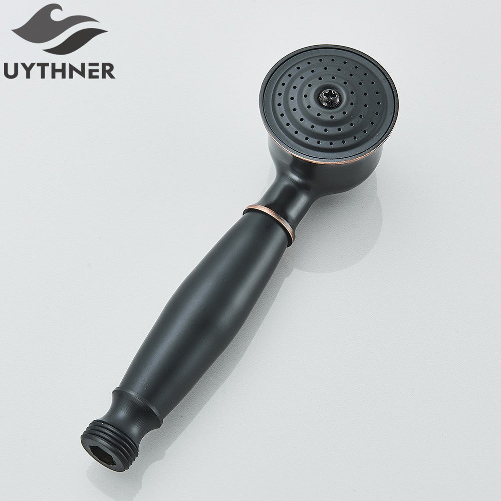 Ducha Chuveiro Banheiro Vintage Cerâmica Latão Montado Parede Torneira Pulverizador Acessório Hardware Chuveirinho