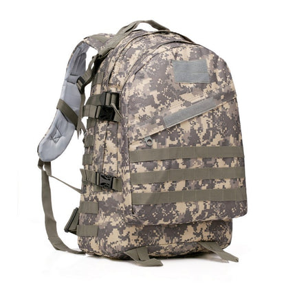 Mochila de Acampamento Esportiva ao Ar Livre Caminhada Trekking Mochila Escolar Viagem Ciclismo Caminhada Grande Capacidade Mochila Tática 3D