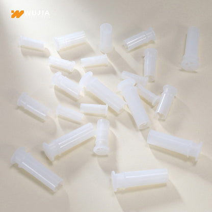 30/50/100 unidades de apito de plástico, palhetas para brinquedo barulhento, inserções para fazer barulho em sapatos, cachorro, gato, apitos para consertar acessórios de brinquedos de pelúcia para animais de estimação