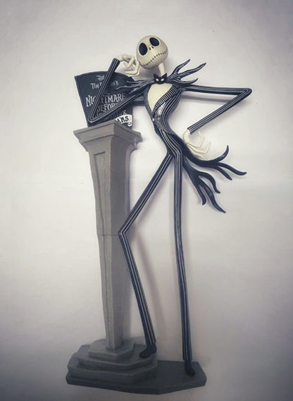 The Nightmare Before Christmas Jack Skellington 25 Anos Boneco de Ação Brinquedo