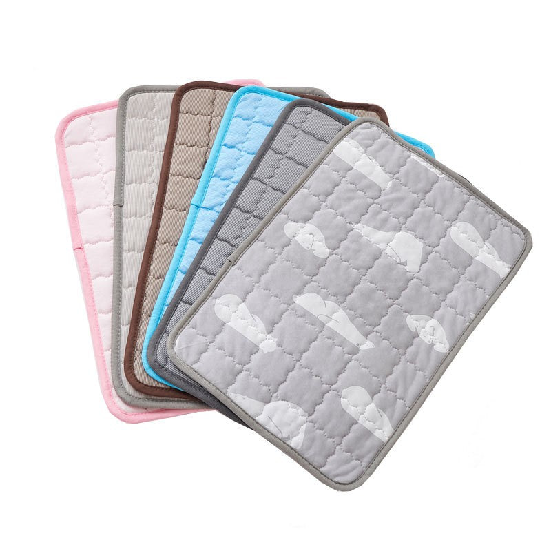 Colchonete Refrescante Para Pets, Cães, Gatos, Almofada Gelada De Seda Gelada, Colchão À Prova De Umidade, Cama Fria Para Pequenos Animais De Verão, 5 Tamanhos