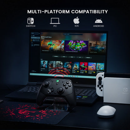 GameSir Cyclone Pro Wireless Switch Controller for Nintendo Switch iPhone Android PC Hall Effect Joystick Gaming Gamepad