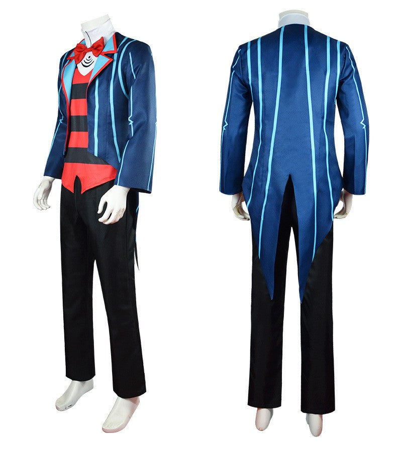 Vox Cosplay Costume Cartoon Hotel Top Pants Full Set Disguise Halloween Carnival Suit Stage performance costumes and costumes