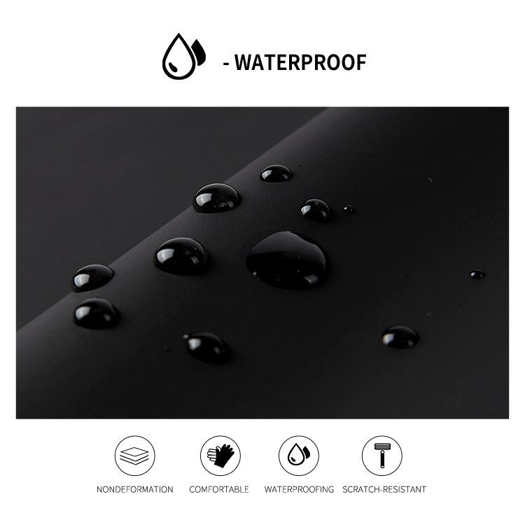 MATE ELAN Urban Business Thin Crossbody Shoulder Bag Men Fashion Waterproof Waist Fanny Pack Chest Bags Black Best iPad Bumbag